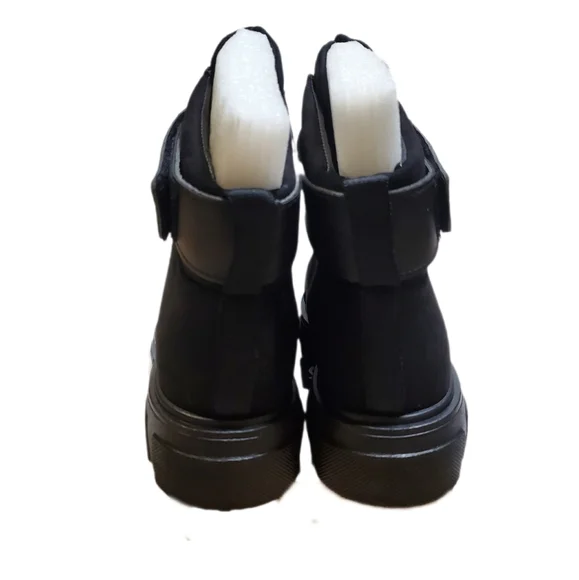 BAMBOO Black High-Top Sneakers NWT - Picture 5 of 8